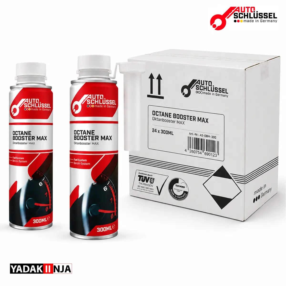 OCTANE Booster Max-333 اکتان بوستر ۳۰۰ میلیلیتری اتو اشلوسل ۸ واحدی ۲۴ عددی